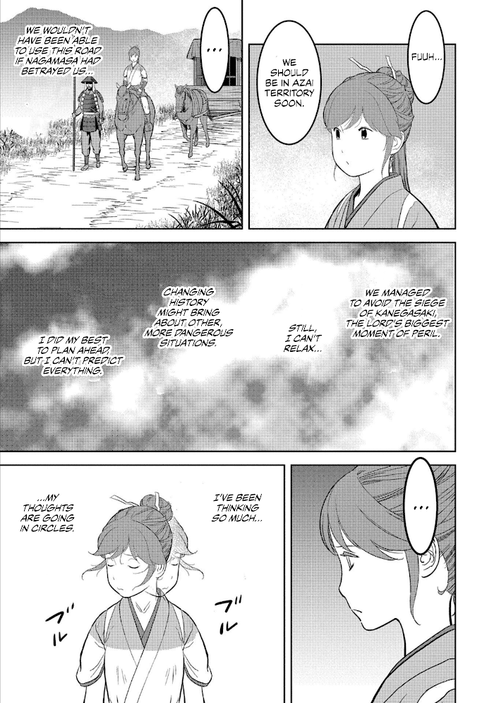 Sengoku Komachi Kuroutan Chapter 43 page 6 - 