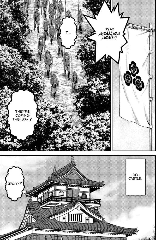 Sengoku Komachi Kuroutan Chapter 43 page 8 - 