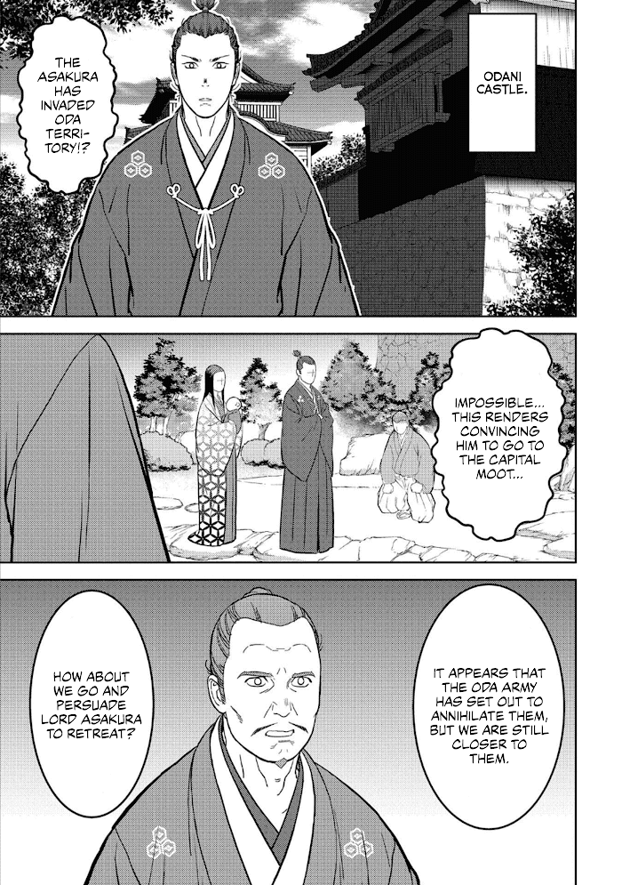 Sengoku Komachi Kuroutan Chapter 43 page 10 - 