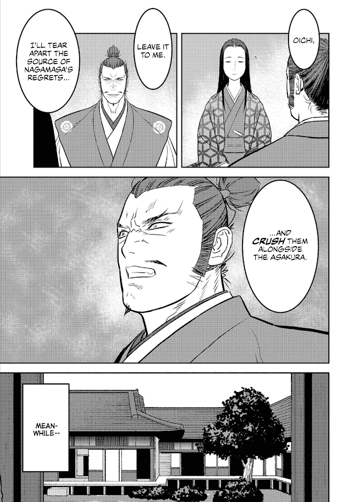 Sengoku Komachi Kuroutan Chapter 45 page 10 - 