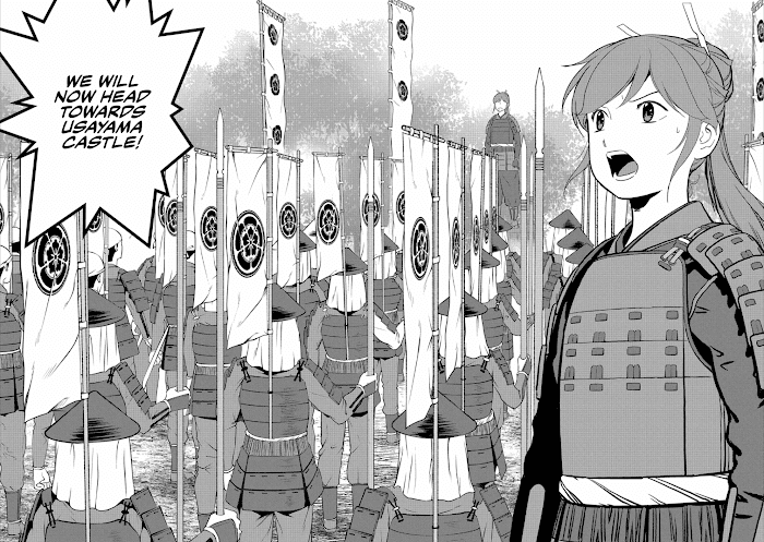 Sengoku Komachi Kuroutan Chapter 47 page 21 - 