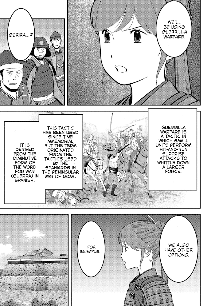 Sengoku Komachi Kuroutan Chapter 48 page 20 - 