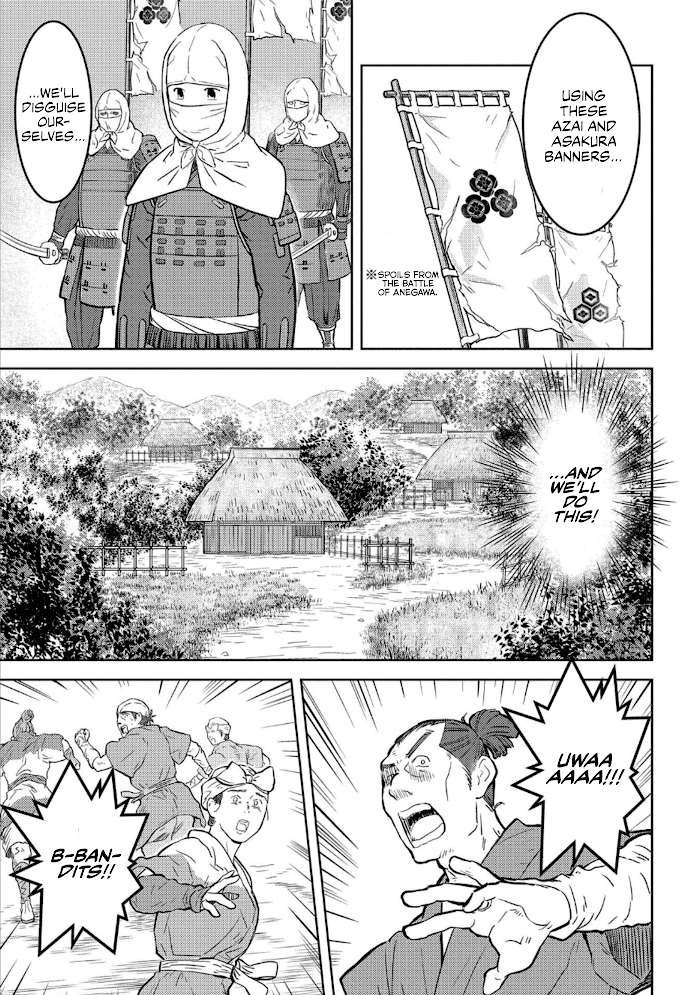 Sengoku Komachi Kuroutan Chapter 48 page 10 - 
