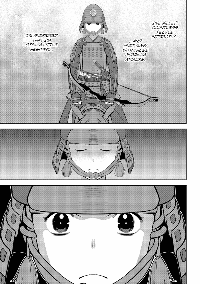 Sengoku Komachi Kuroutan Chapter 49 page 27 - 