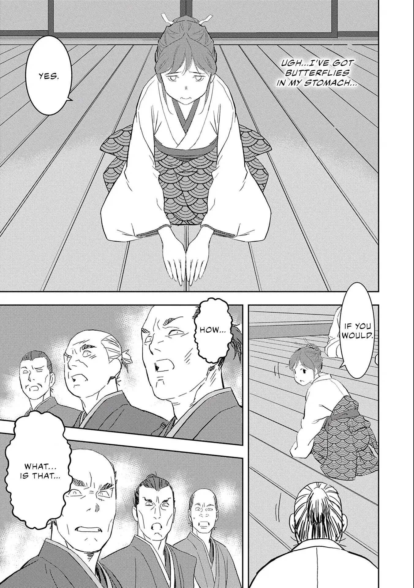Sengoku Komachi Kuroutan Chapter 5.1 page 9 - 