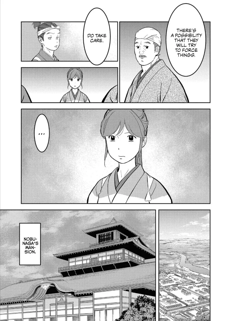 Sengoku Komachi Kuroutan Chapter 55 page 10 - 