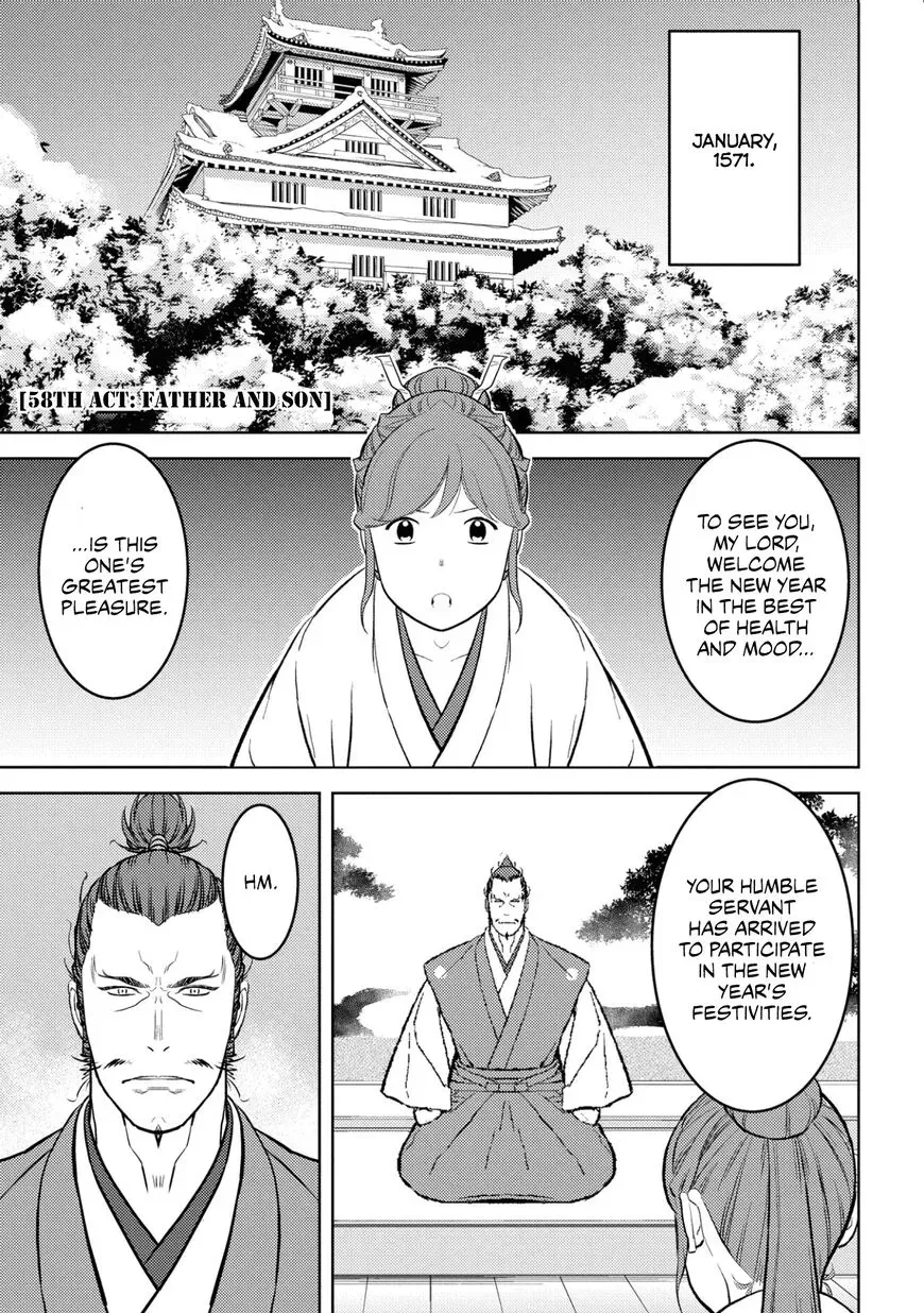Sengoku Komachi Kuroutan Chapter 58 page 2 - 