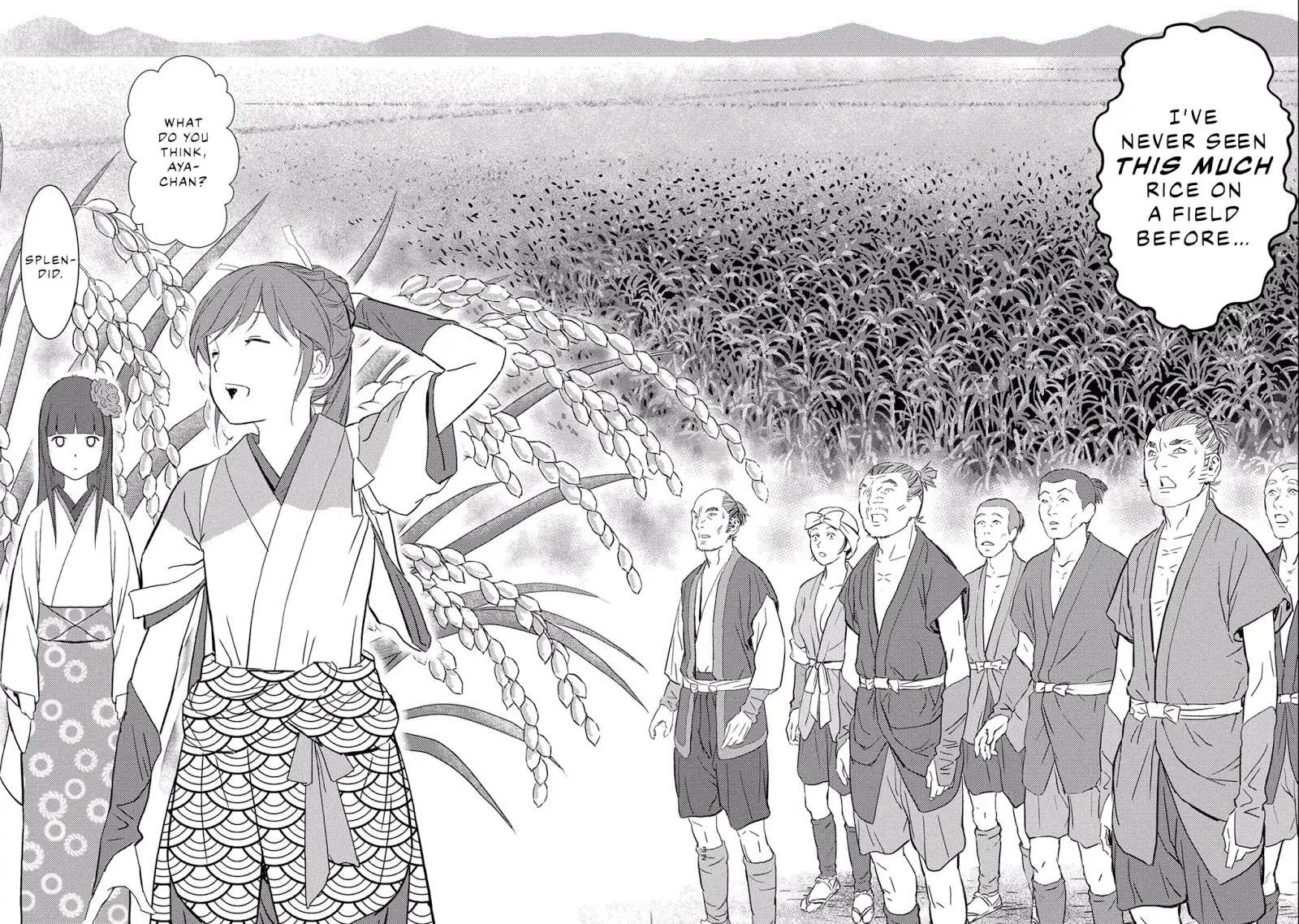 Sengoku Komachi Kuroutan Chapter 6.1 page 35 - 