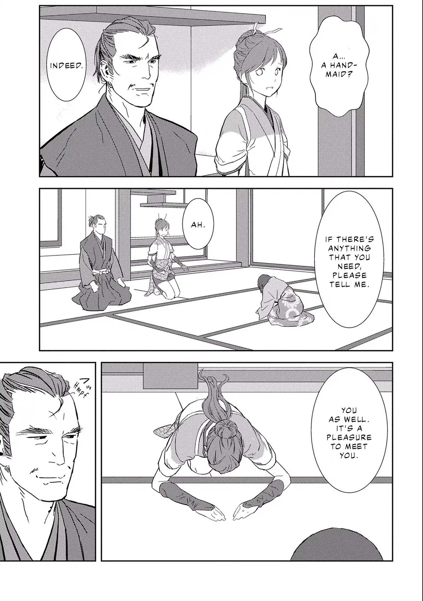 Sengoku Komachi Kuroutan Chapter 6.1 page 7 - 