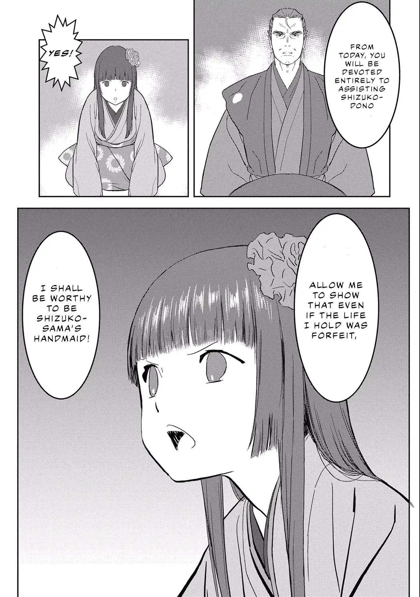 Sengoku Komachi Kuroutan Chapter 6.1 page 9 - 