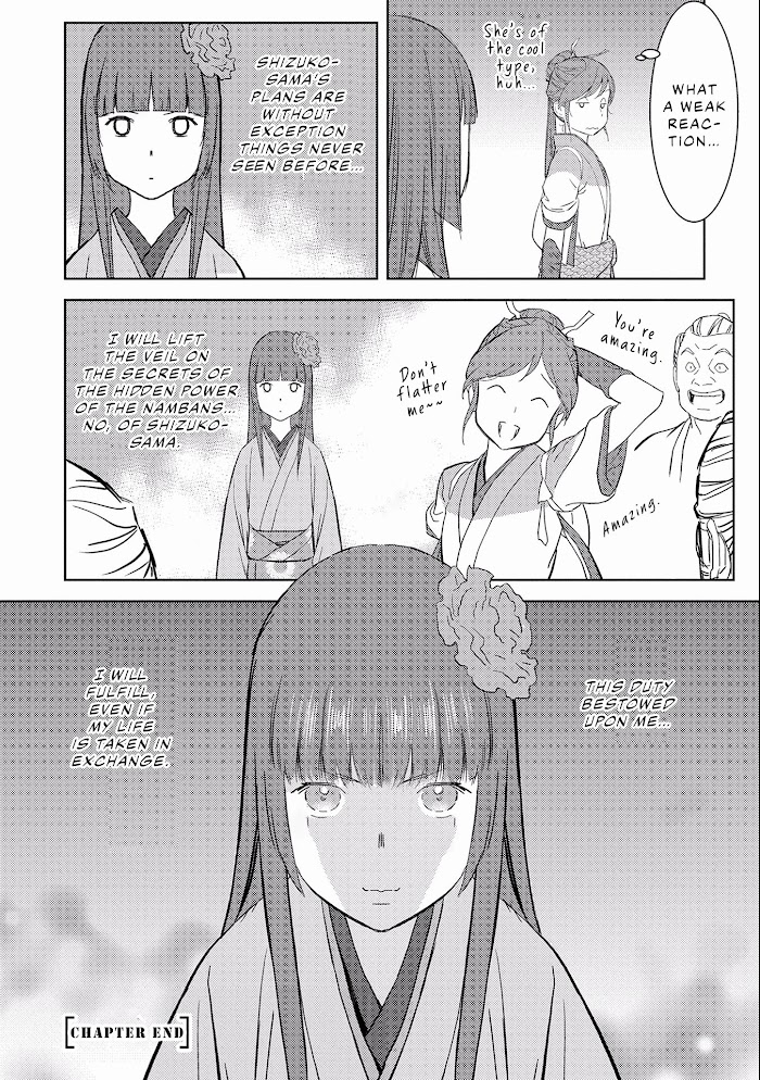 Sengoku Komachi Kuroutan Chapter 6 page 36 - 