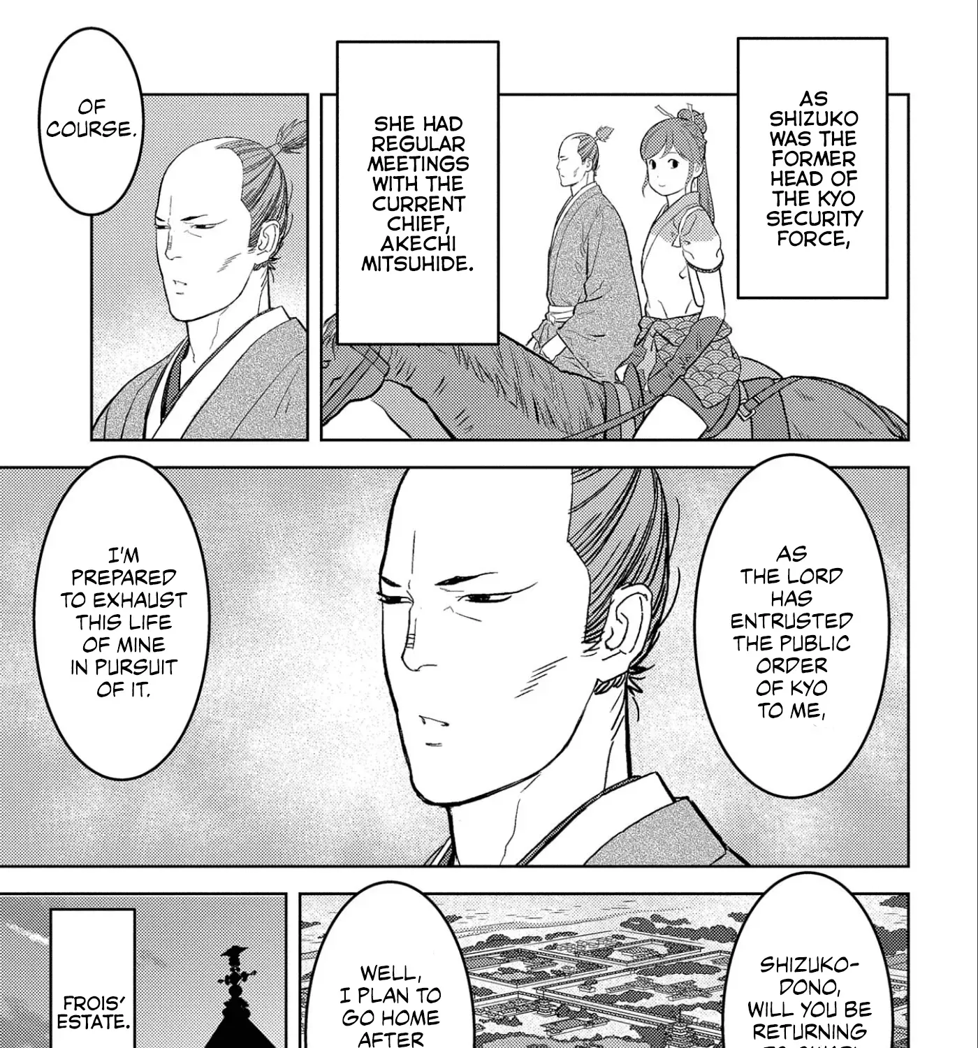 Sengoku Komachi Kuroutan Chapter 61 page 16 - 