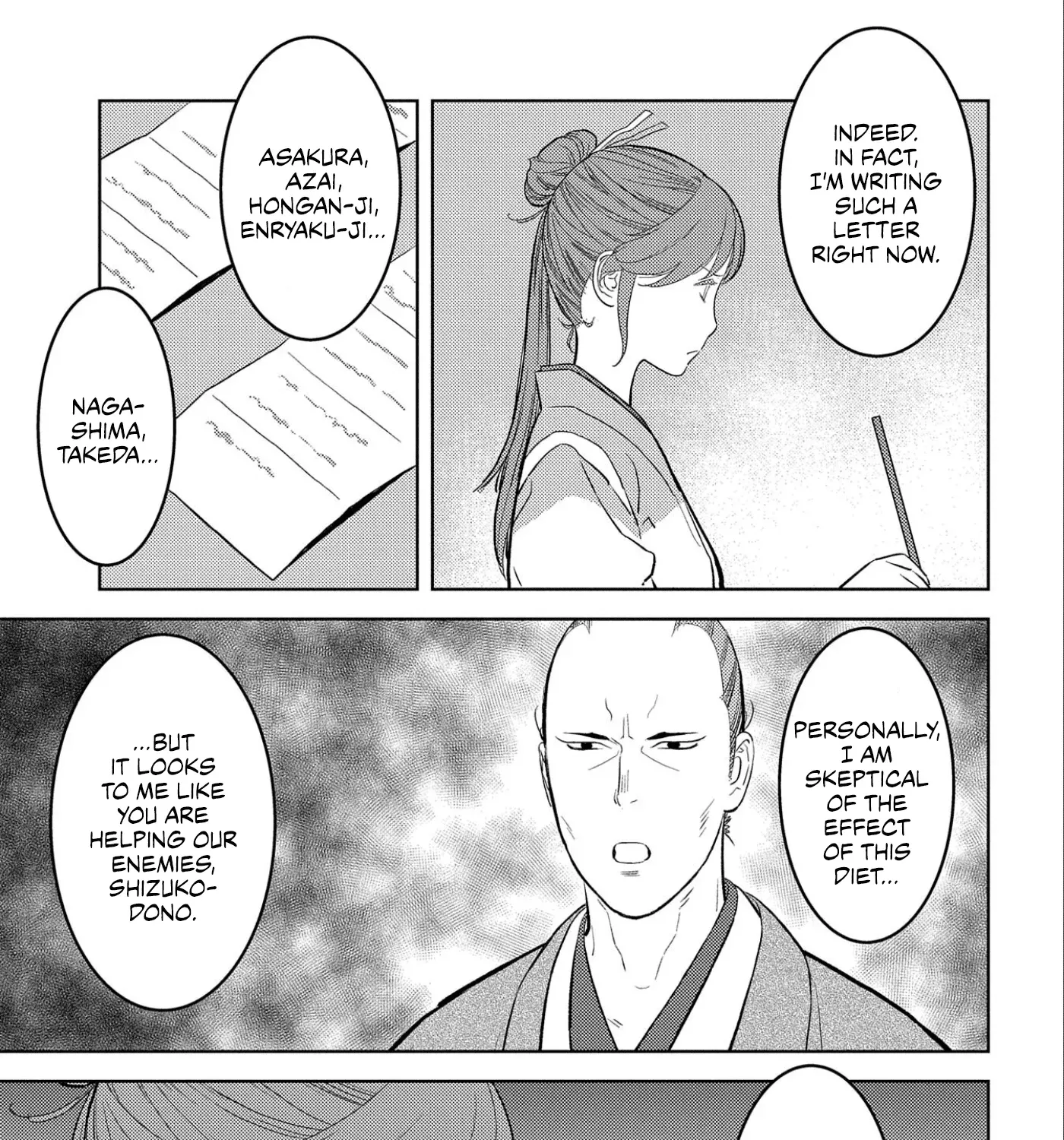 Sengoku Komachi Kuroutan Chapter 61 page 52 - 