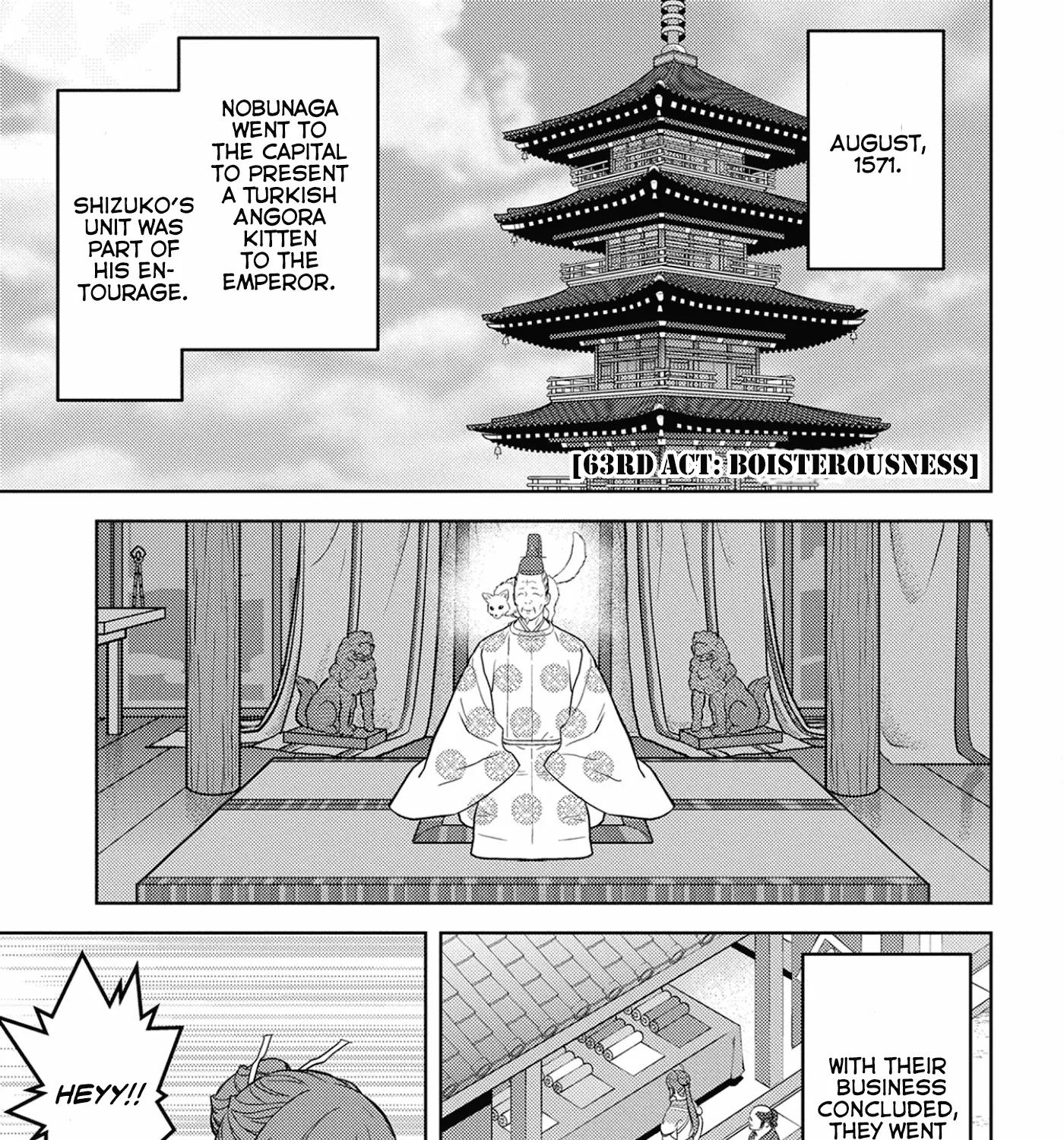 Sengoku Komachi Kuroutan Chapter 63 page 2 - 