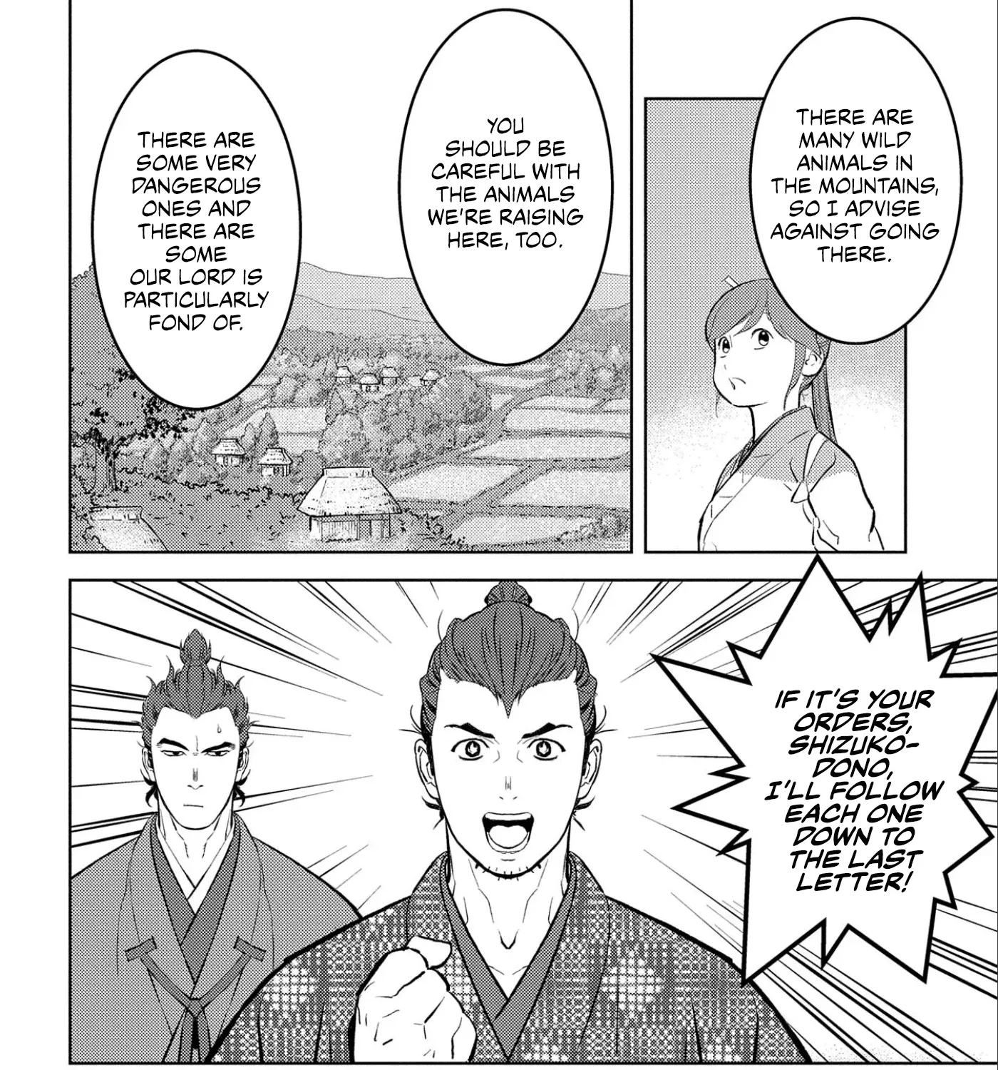 Sengoku Komachi Kuroutan Chapter 63 page 32 - 