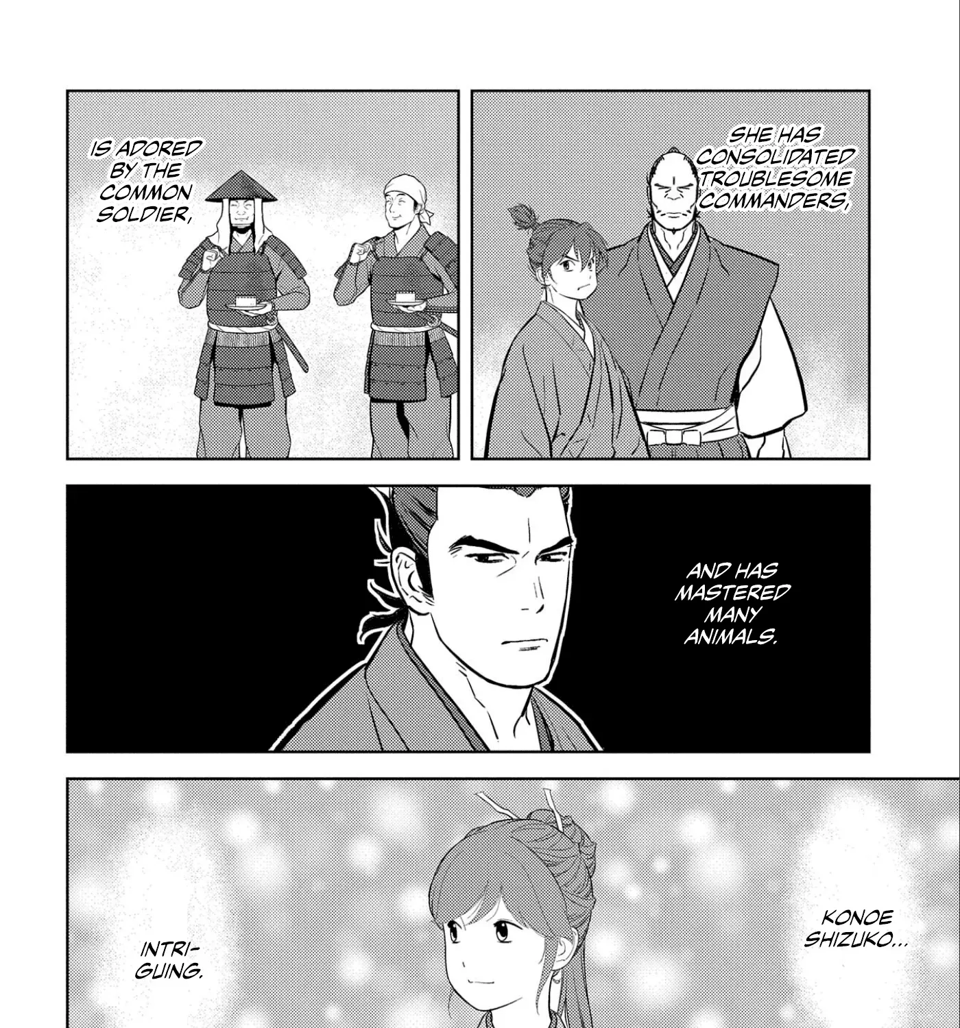 Sengoku Komachi Kuroutan Chapter 63 page 44 - 
