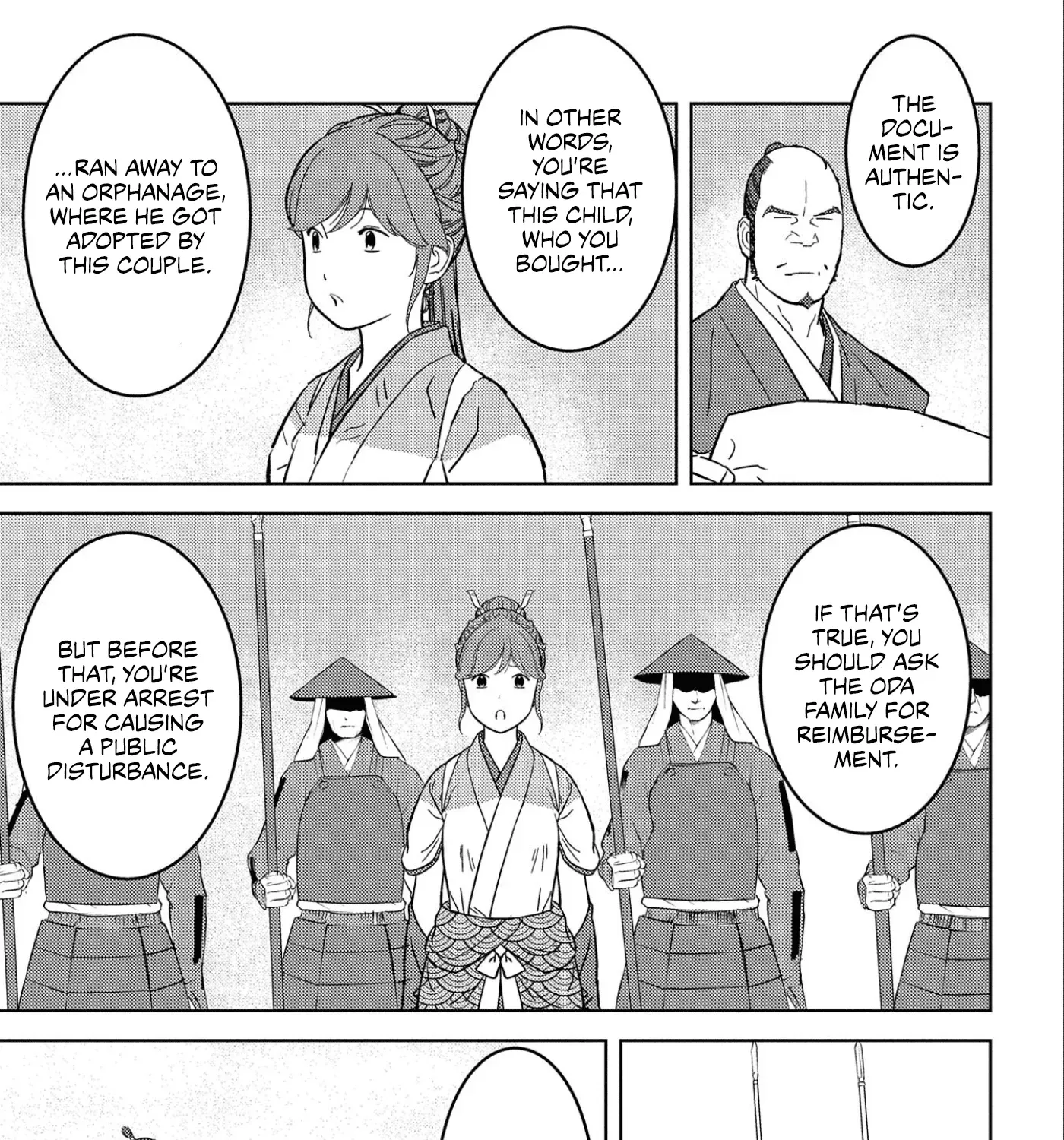 Sengoku Komachi Kuroutan Chapter 63 page 10 - 