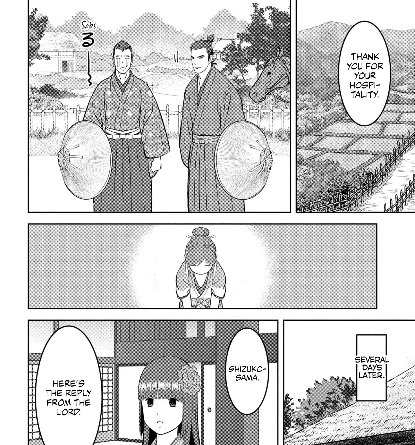 Sengoku Komachi Kuroutan Chapter 64 page 16 - 