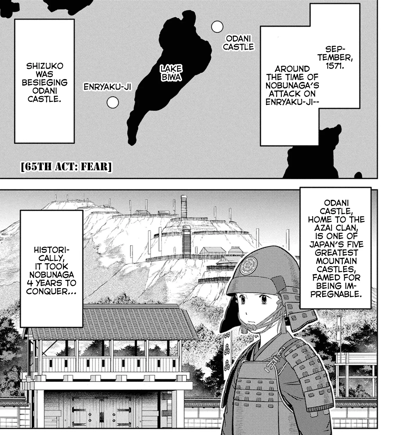 Sengoku Komachi Kuroutan Chapter 65 page 2 - 