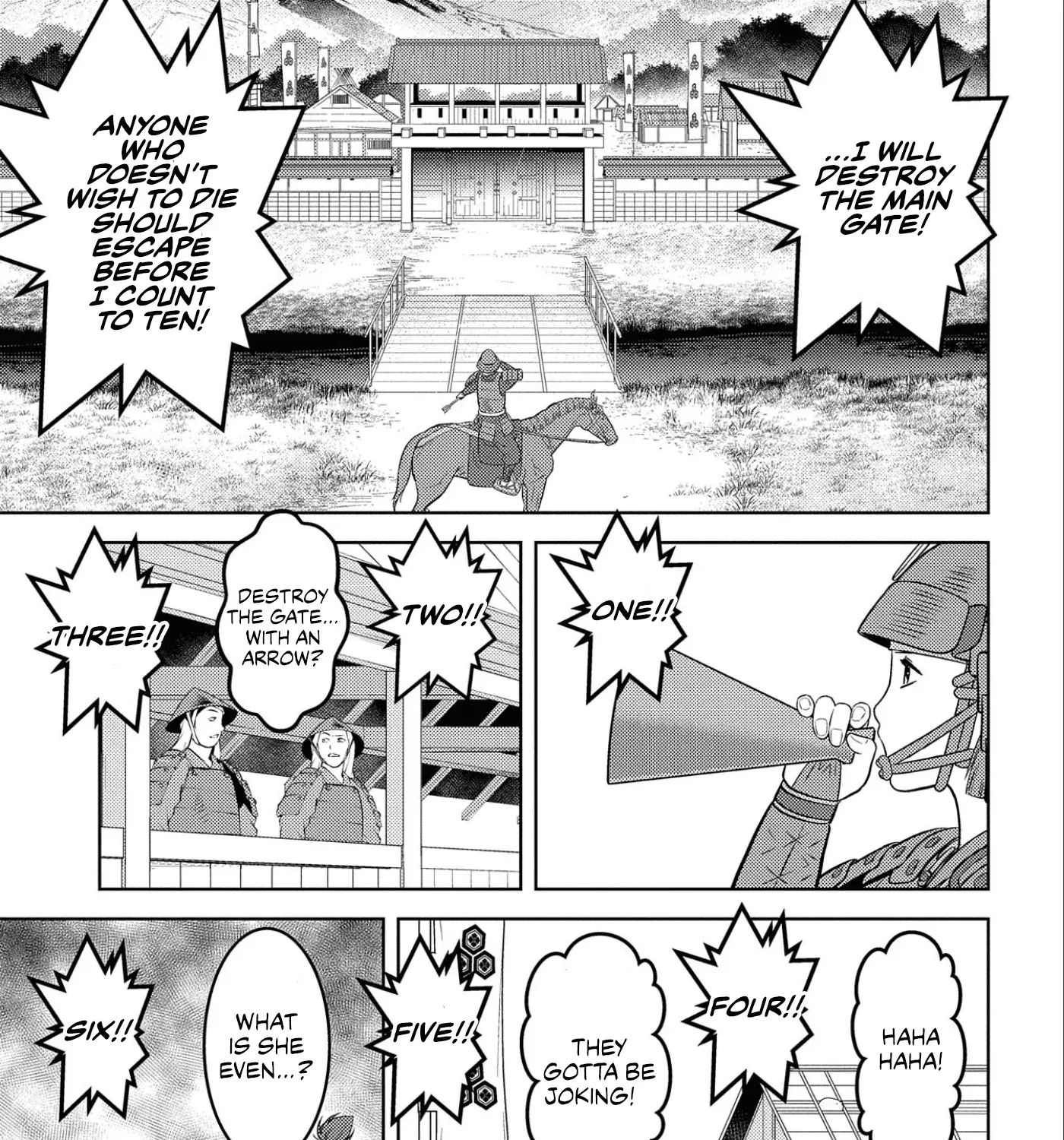Sengoku Komachi Kuroutan Chapter 65 page 18 - 