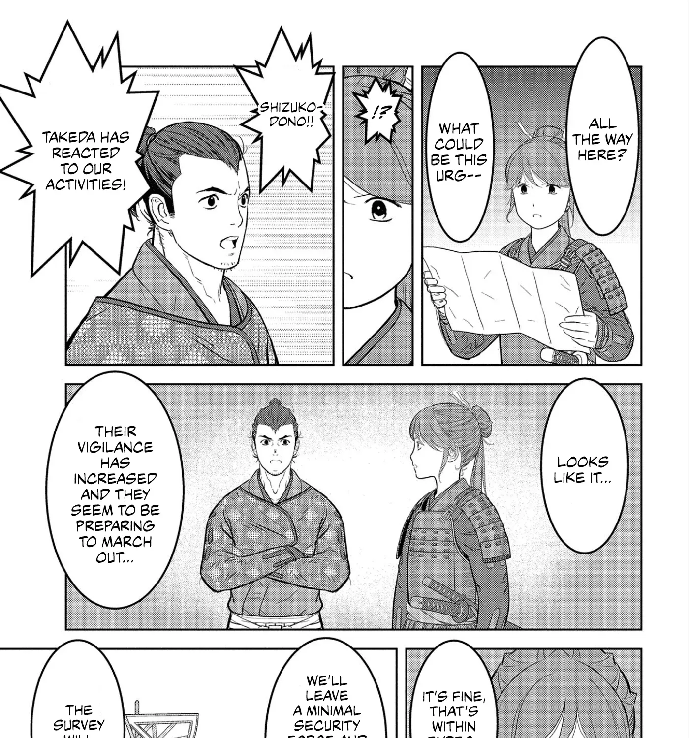 Sengoku Komachi Kuroutan Chapter 66 page 60 - 
