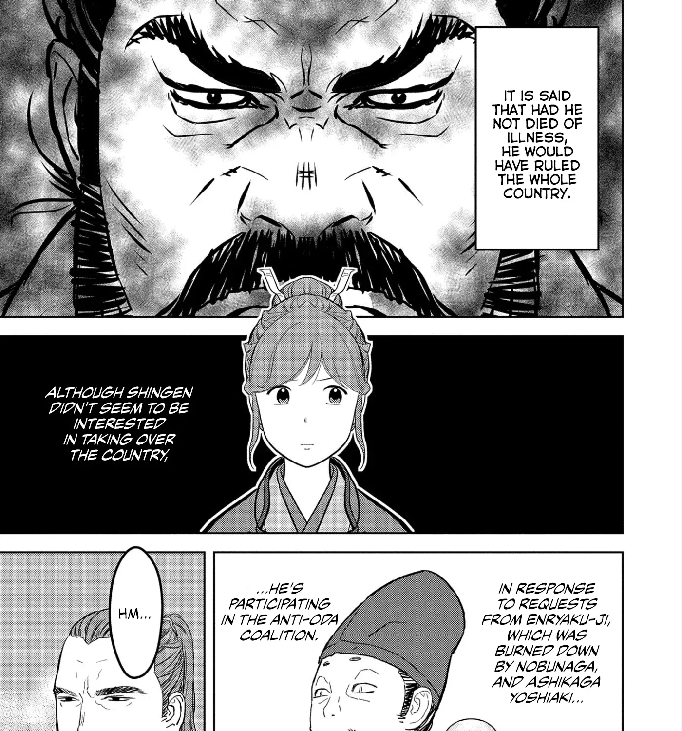 Sengoku Komachi Kuroutan Chapter 67 page 16 - 