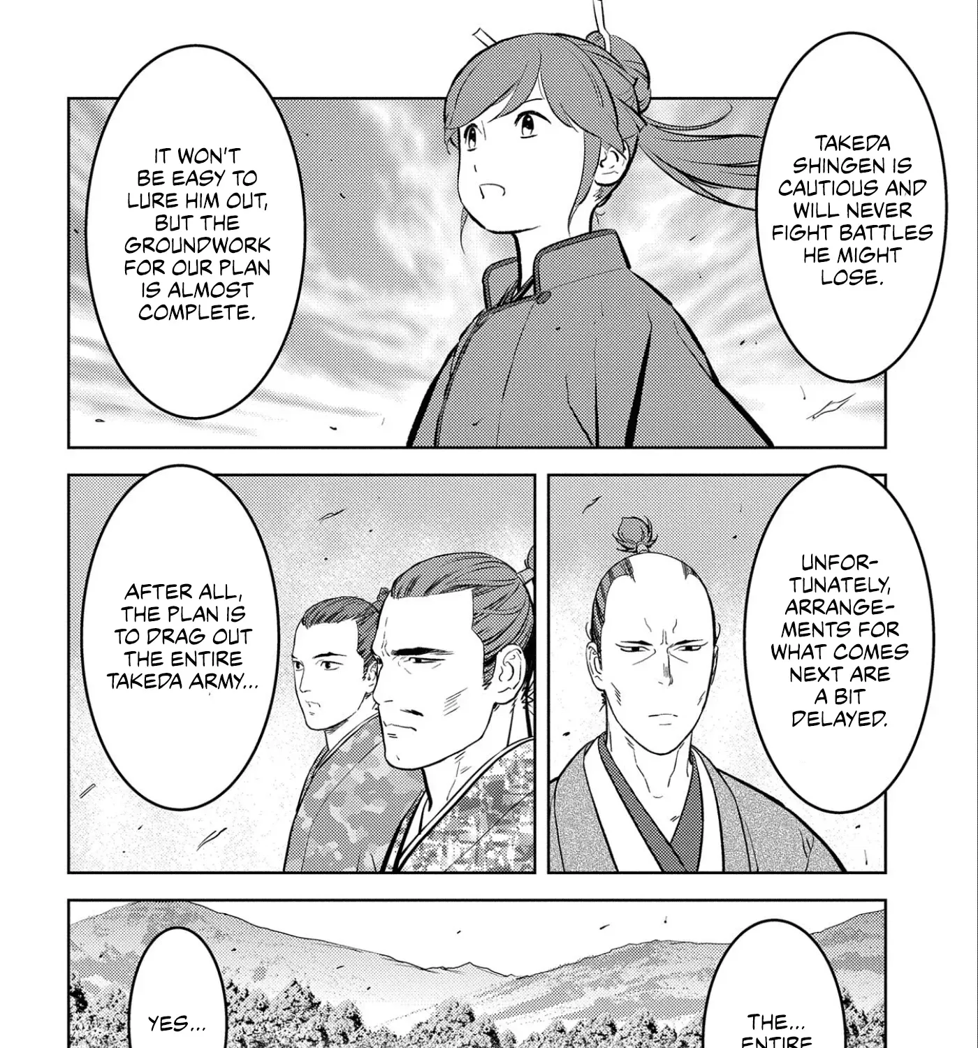 Sengoku Komachi Kuroutan Chapter 67 page 8 - 
