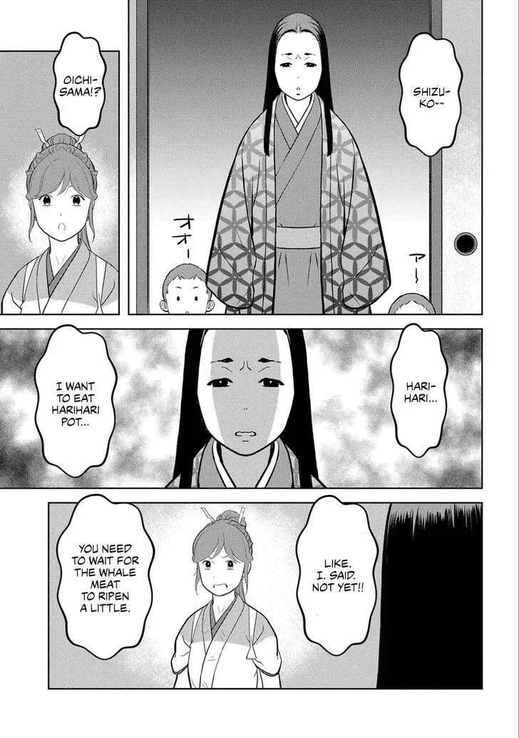 Sengoku Komachi Kuroutan Chapter 71 page 19 - 