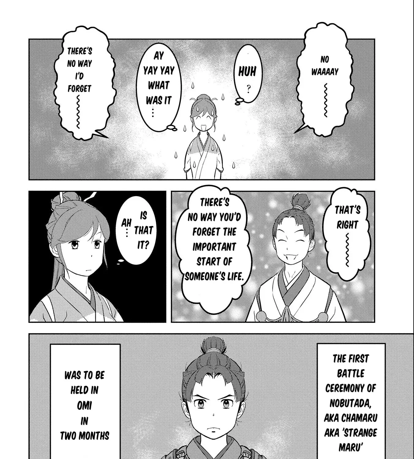 Sengoku Komachi Kuroutan Chapter 73 page 12 - 