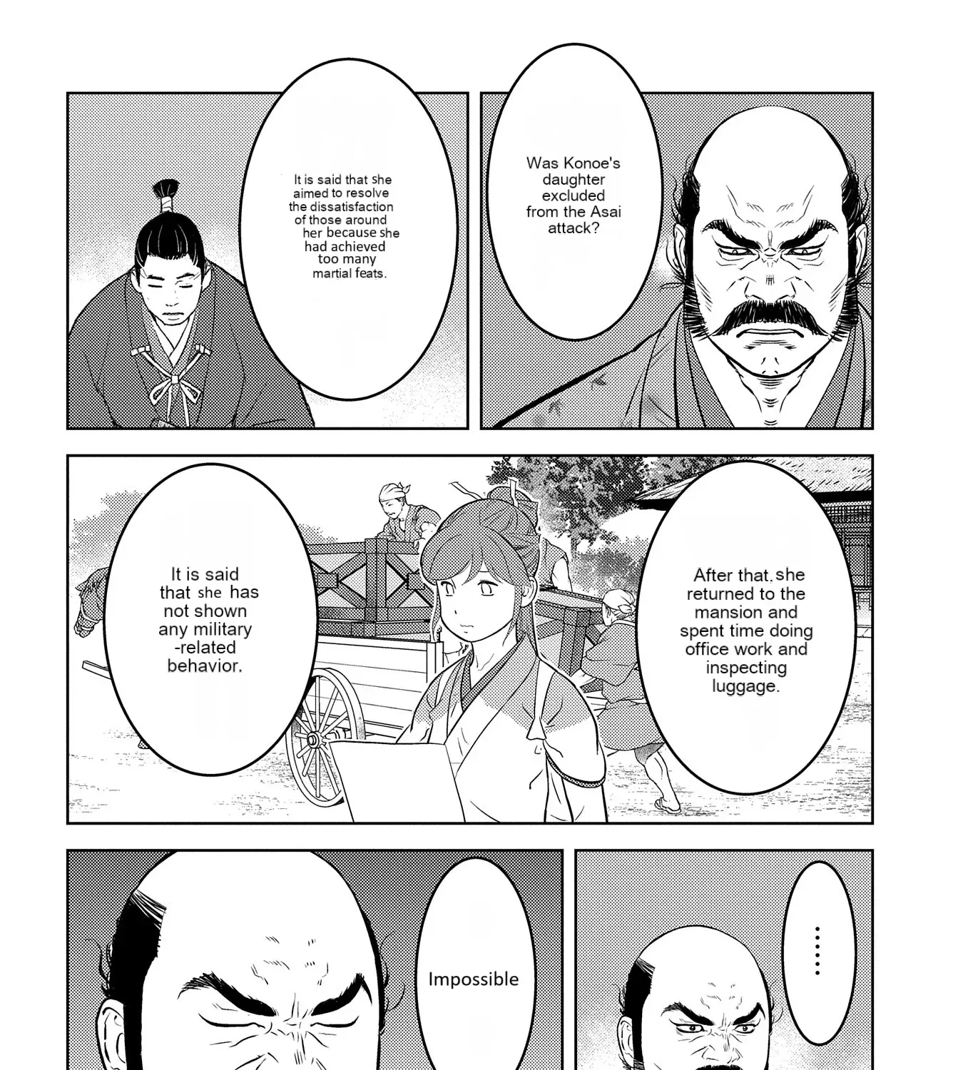 Sengoku Komachi Kuroutan Chapter 76 page 28 - 