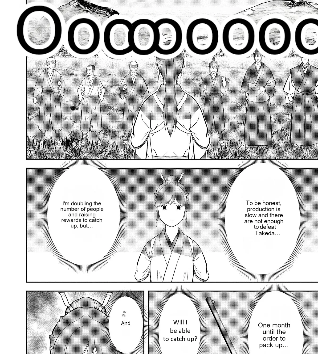 Sengoku Komachi Kuroutan Chapter 79 page 37 - 
