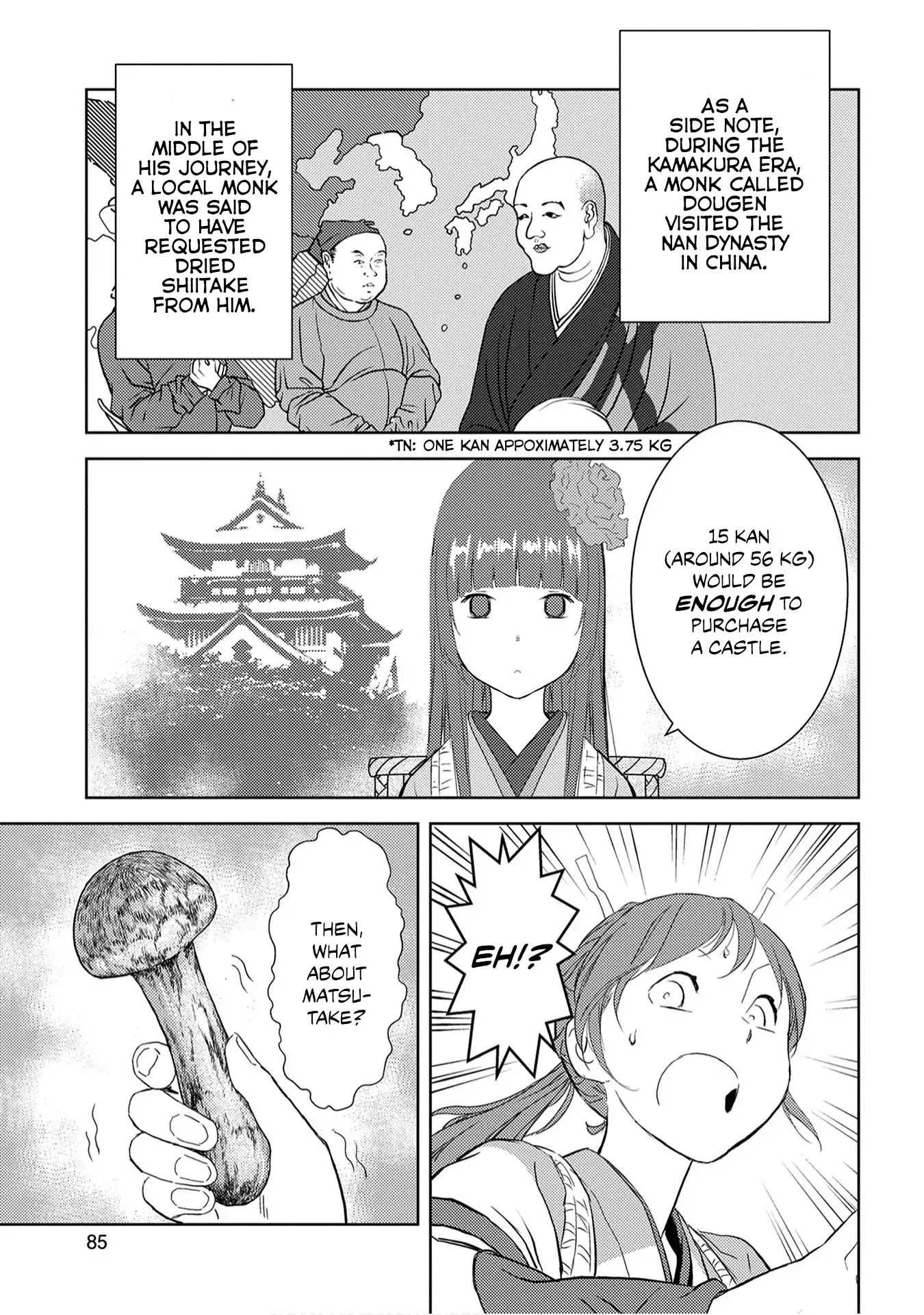 Sengoku Komachi Kuroutan Chapter 8.1 page 15 - 