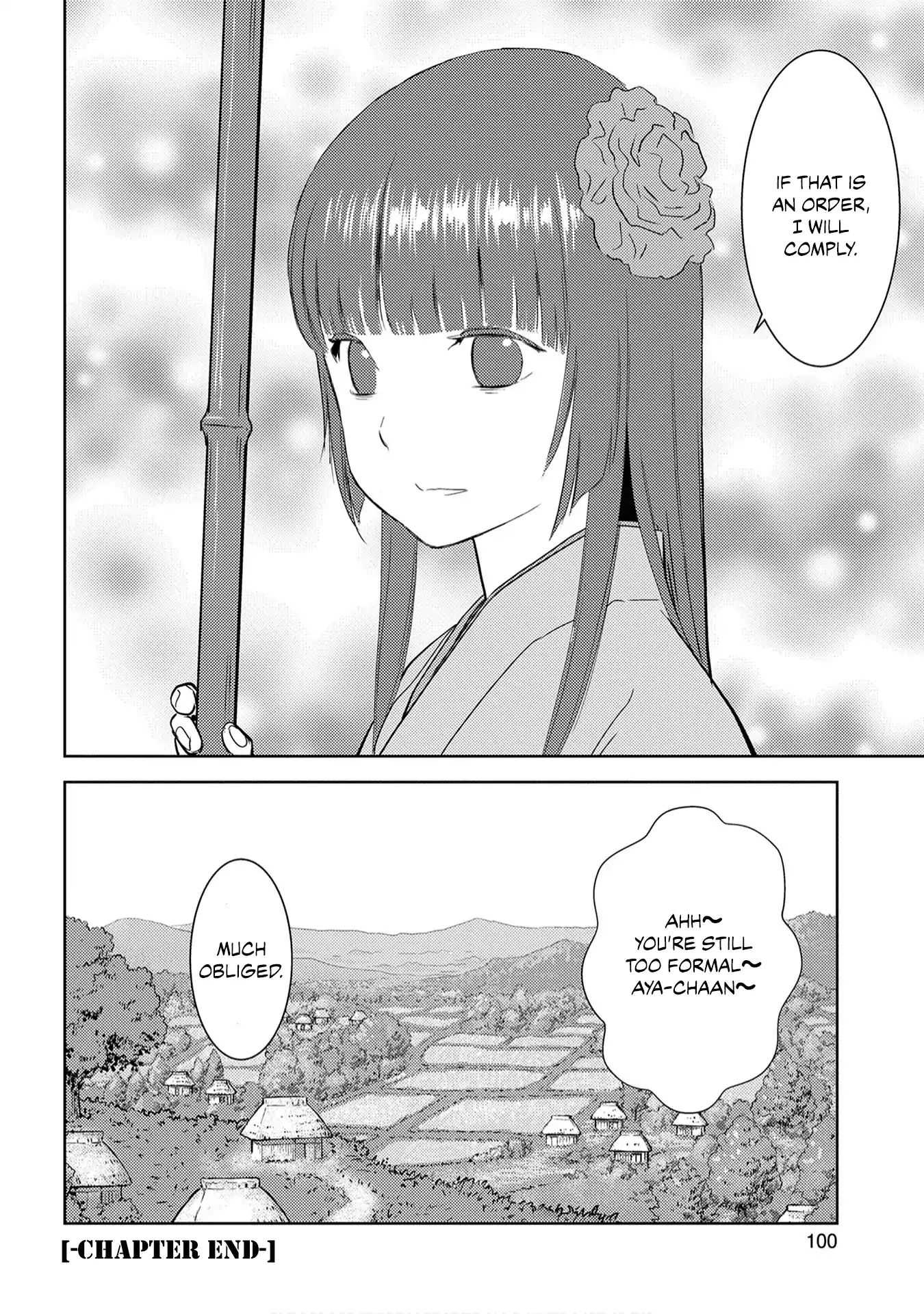 Sengoku Komachi Kuroutan Chapter 8.1 page 30 - 