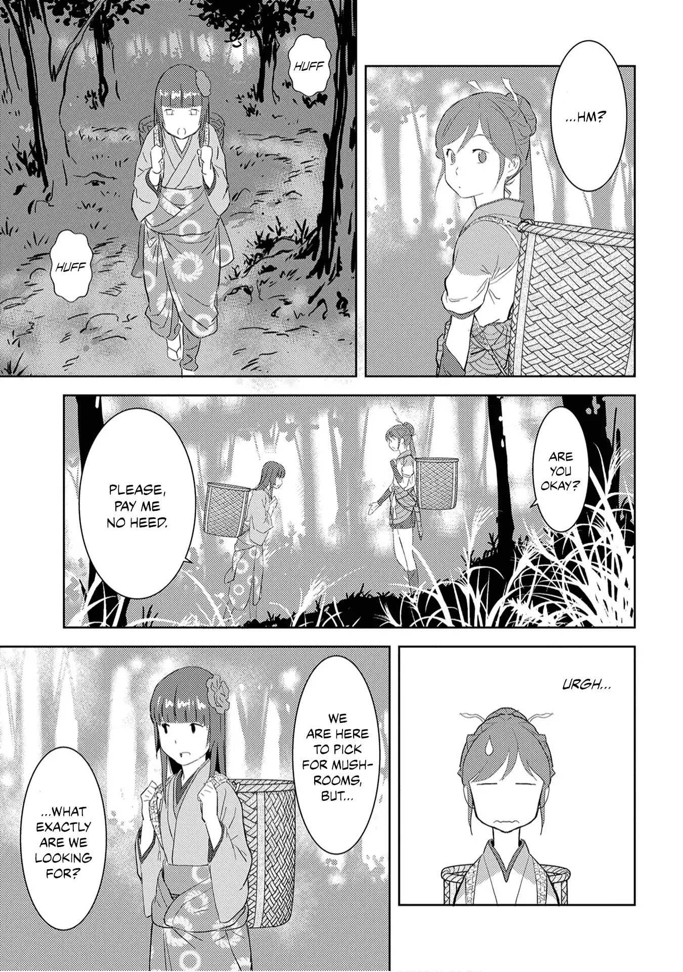 Sengoku Komachi Kuroutan Chapter 8.1 page 10 - 