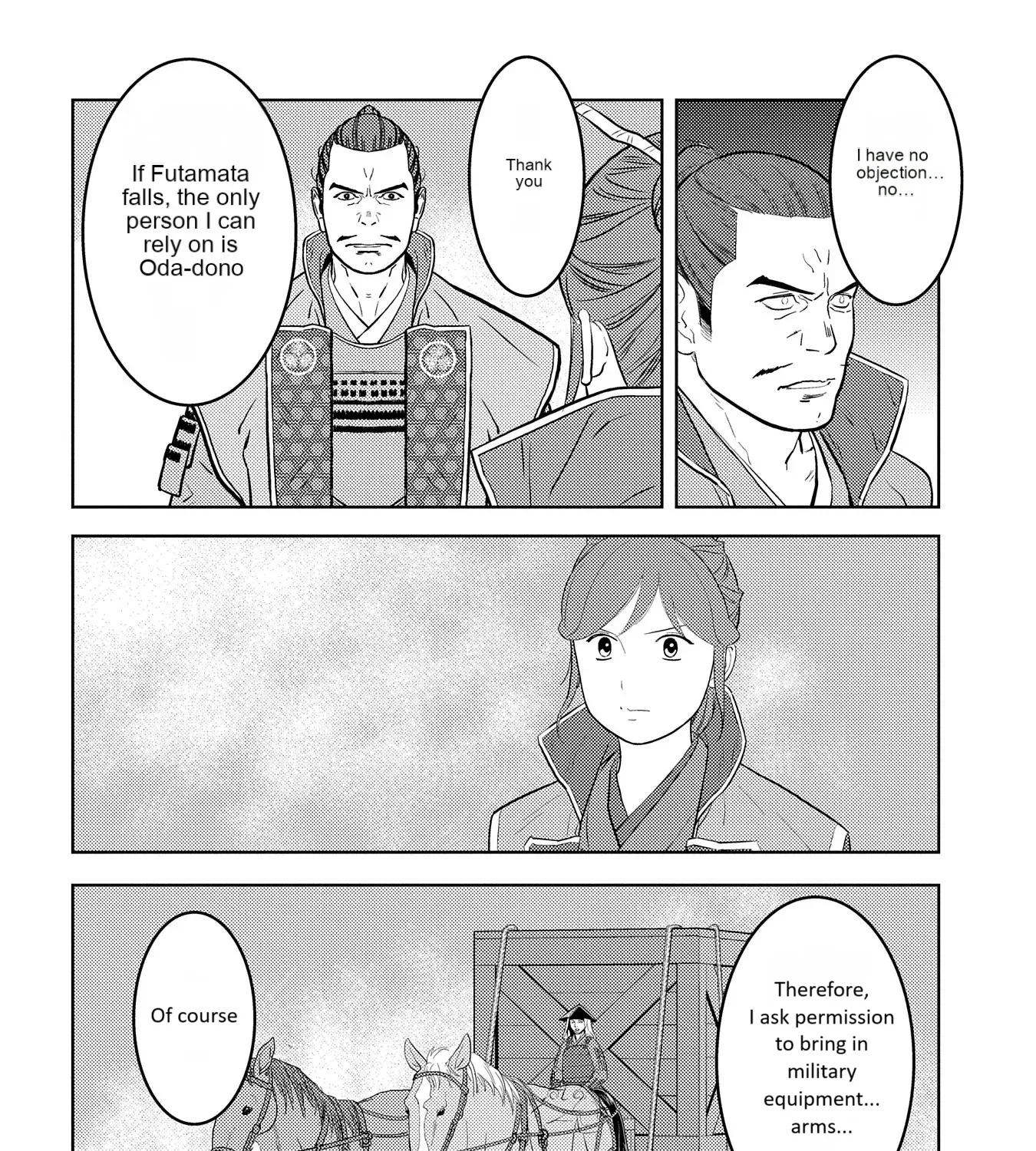 Sengoku Komachi Kuroutan Chapter 80 page 35 - 