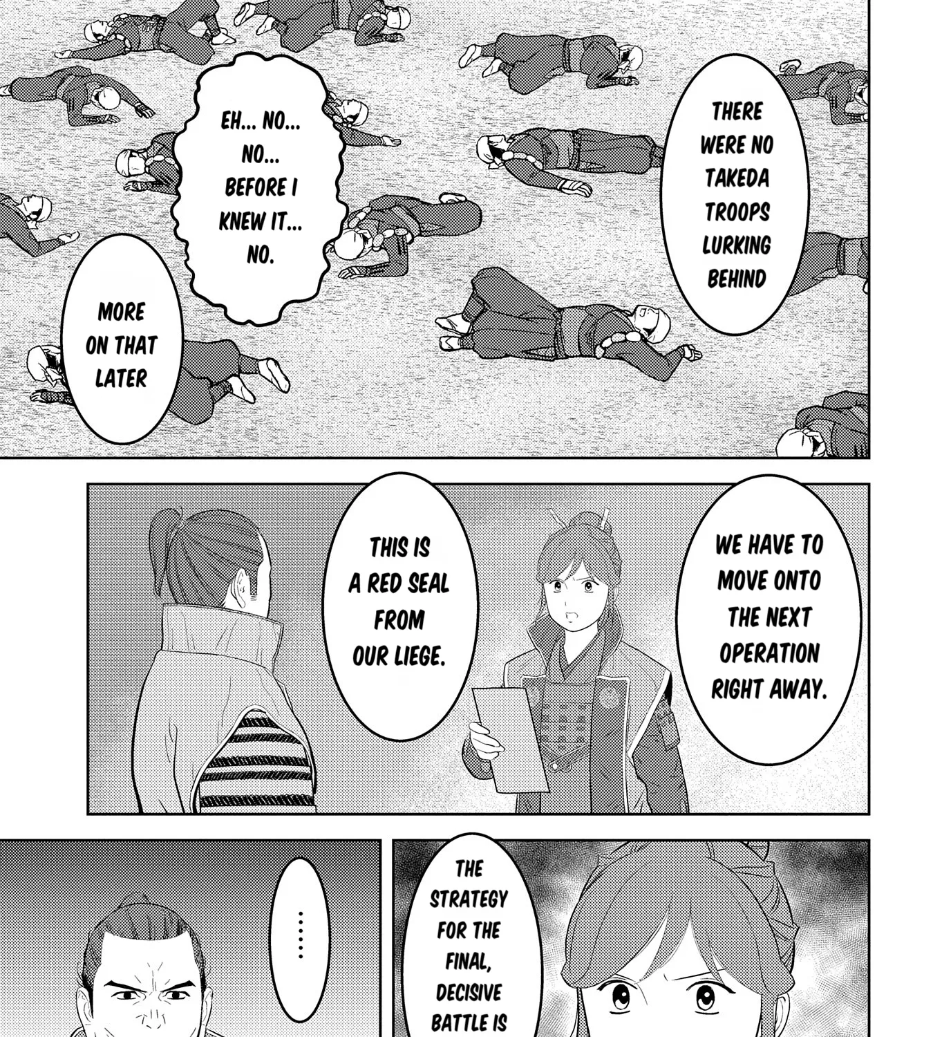 Sengoku Komachi Kuroutan Chapter 81 page 54 - 