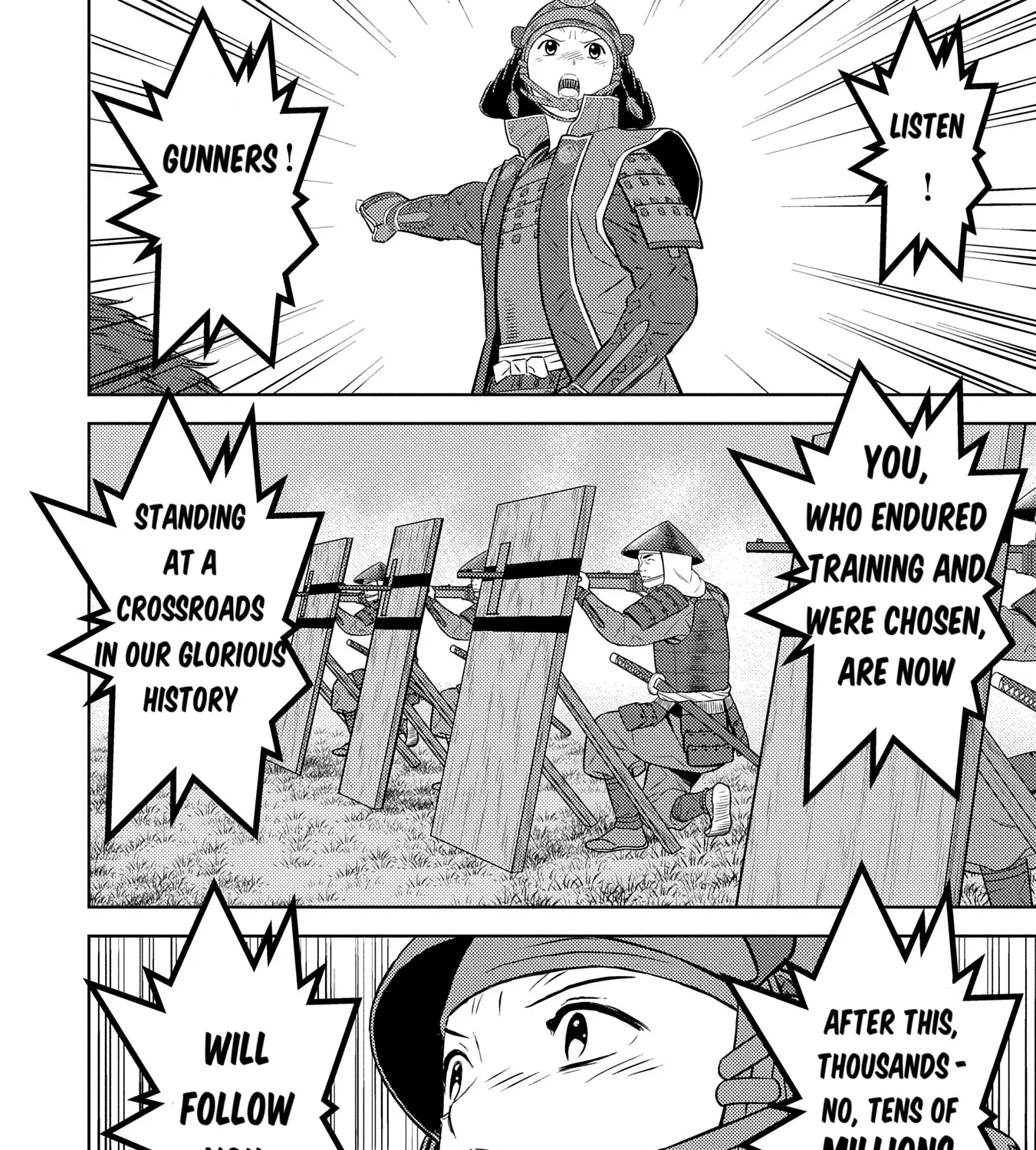 Sengoku Komachi Kuroutan Chapter 82 page 55 - 