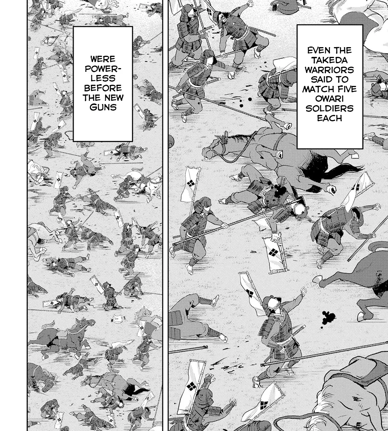 Sengoku Komachi Kuroutan Chapter 86 page 34 - 