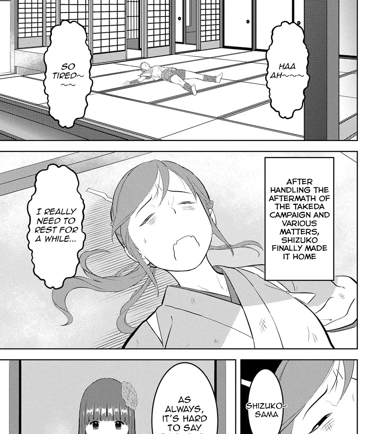 Sengoku Komachi Kuroutan Chapter 87 page 50 - 