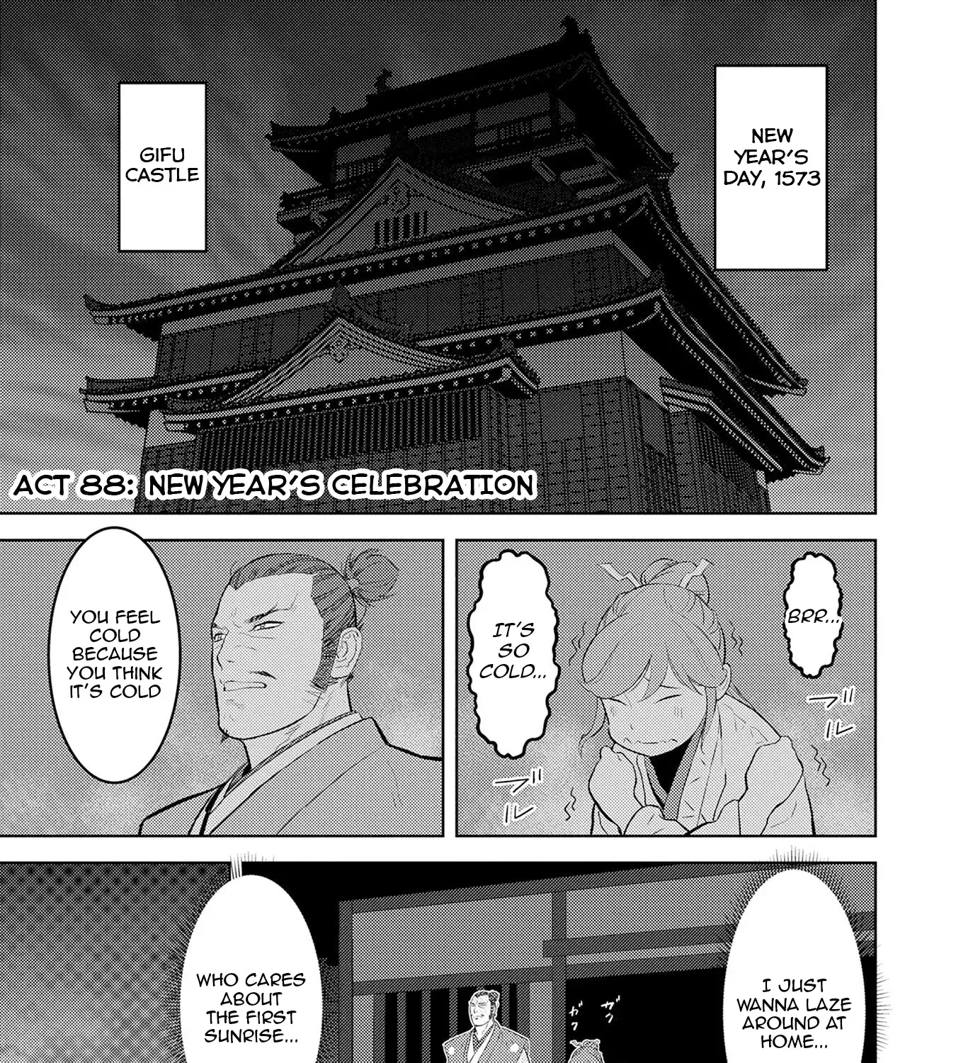 Sengoku Komachi Kuroutan Chapter 88 page 2 - 