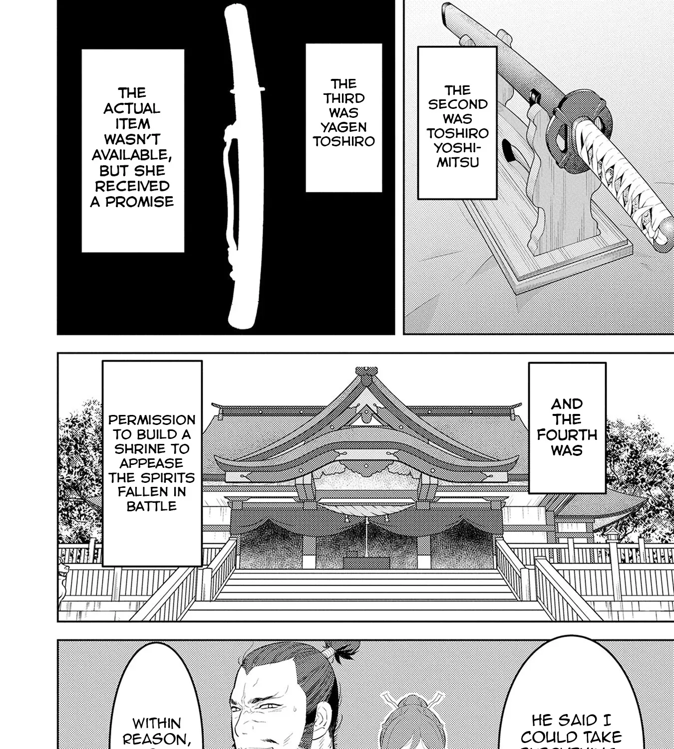 Sengoku Komachi Kuroutan Chapter 88 page 32 - 