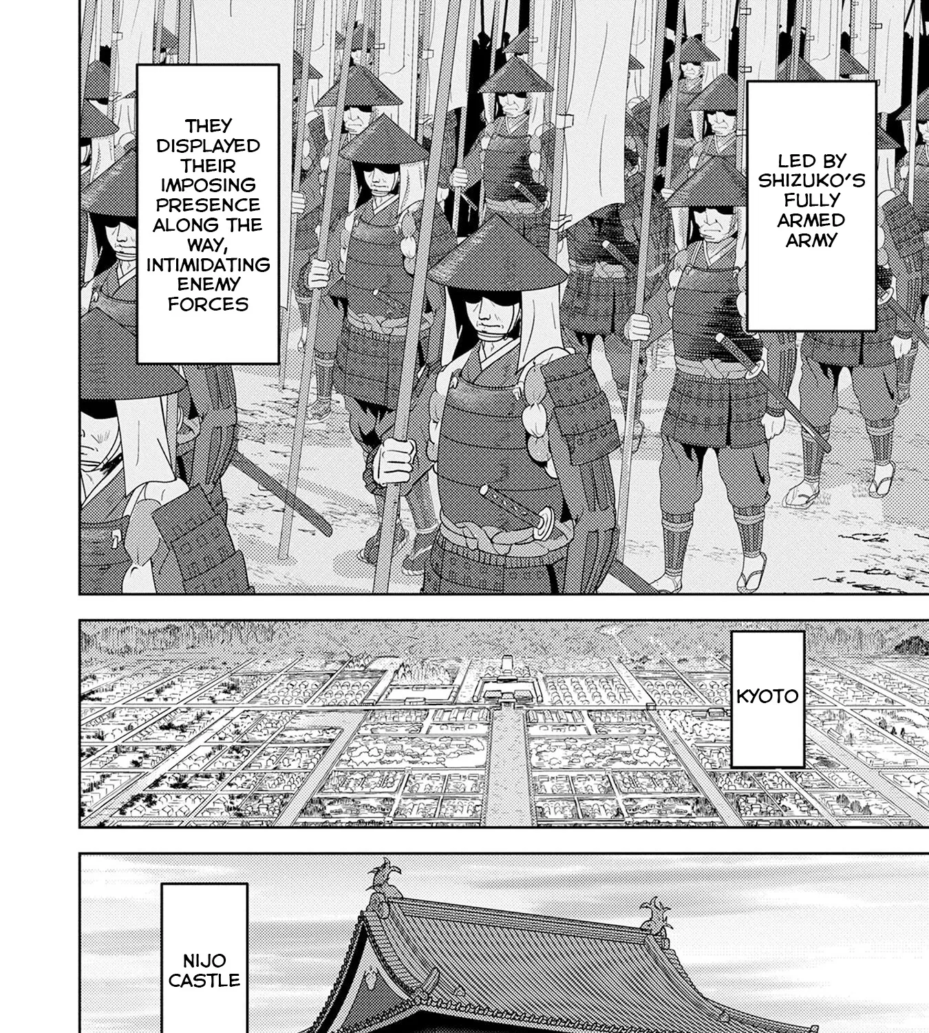 Sengoku Komachi Kuroutan Chapter 88 page 52 - 