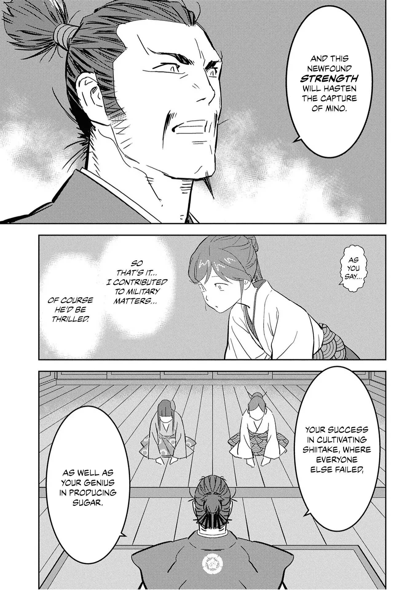 Sengoku Komachi Kuroutan Chapter 9.1 page 14 - 