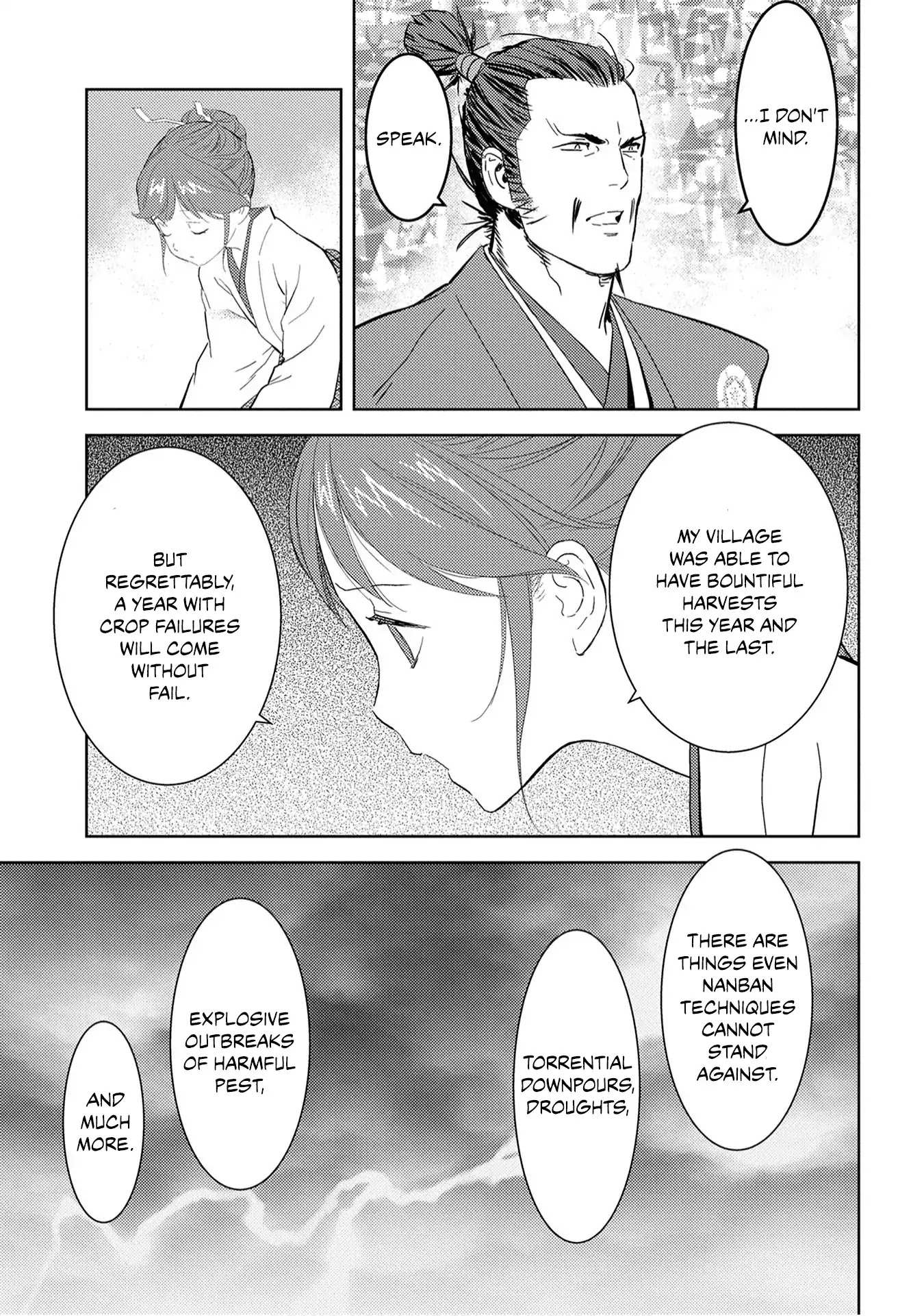 Sengoku Komachi Kuroutan Chapter 9.1 page 18 - 