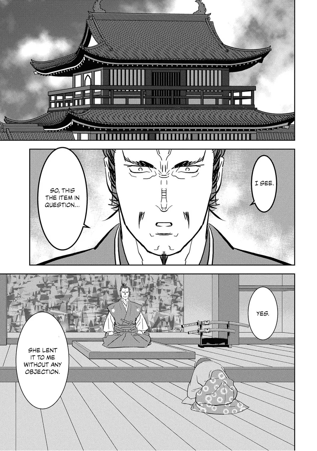 Sengoku Komachi Kuroutan Chapter 9.1 page 36 - 