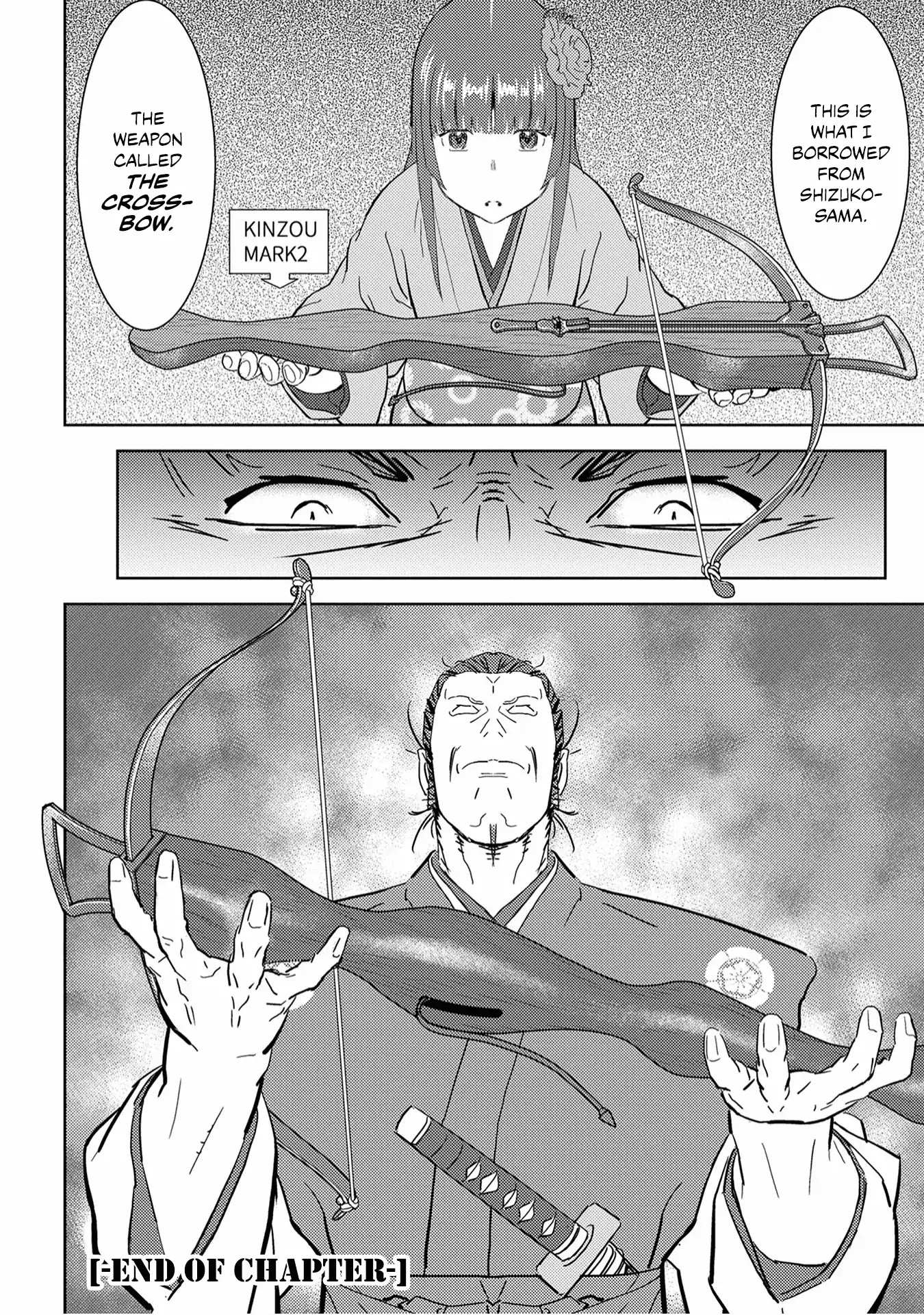 Sengoku Komachi Kuroutan Chapter 9.1 page 37 - 