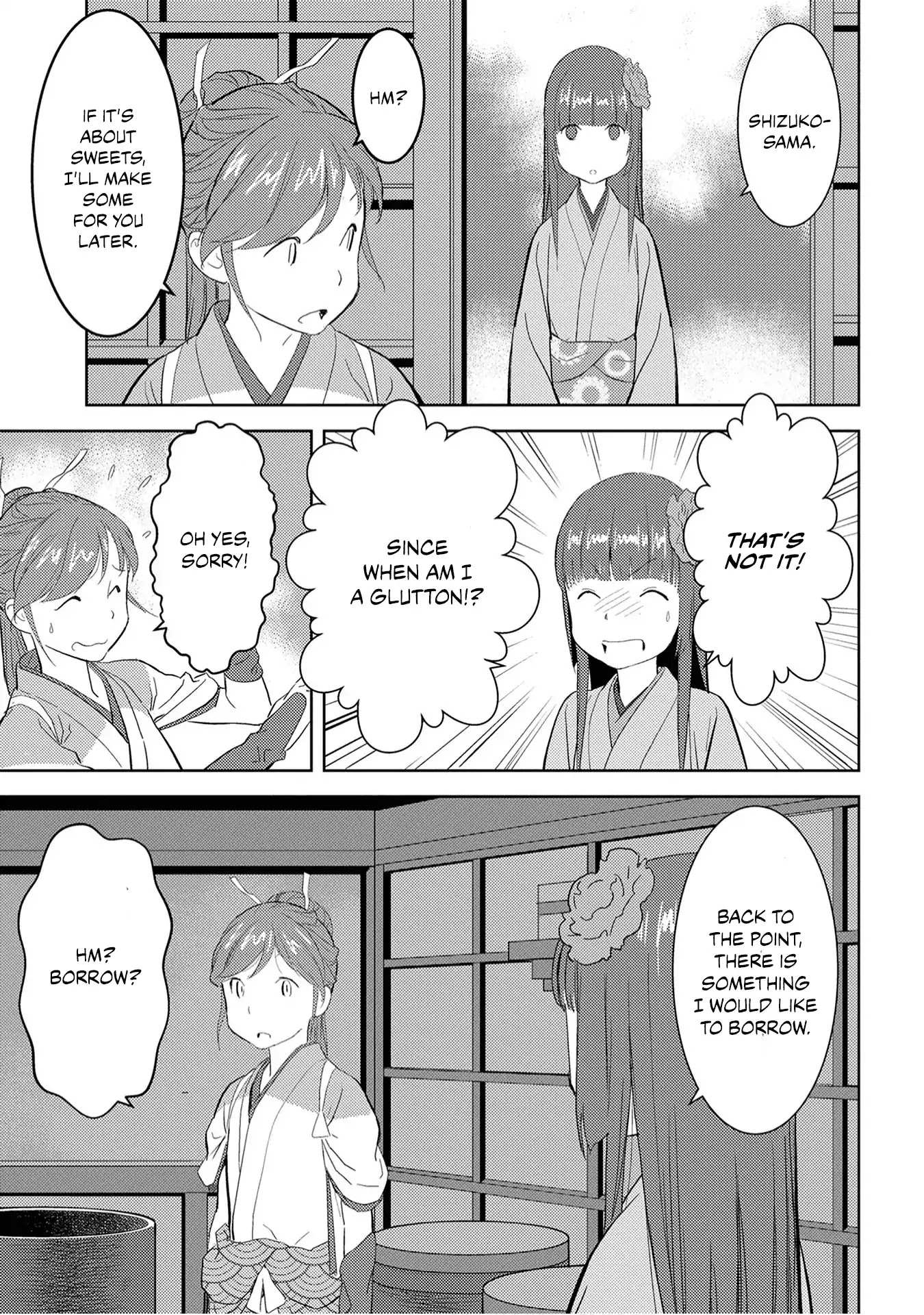 Sengoku Komachi Kuroutan Chapter 9.1 page 8 - 