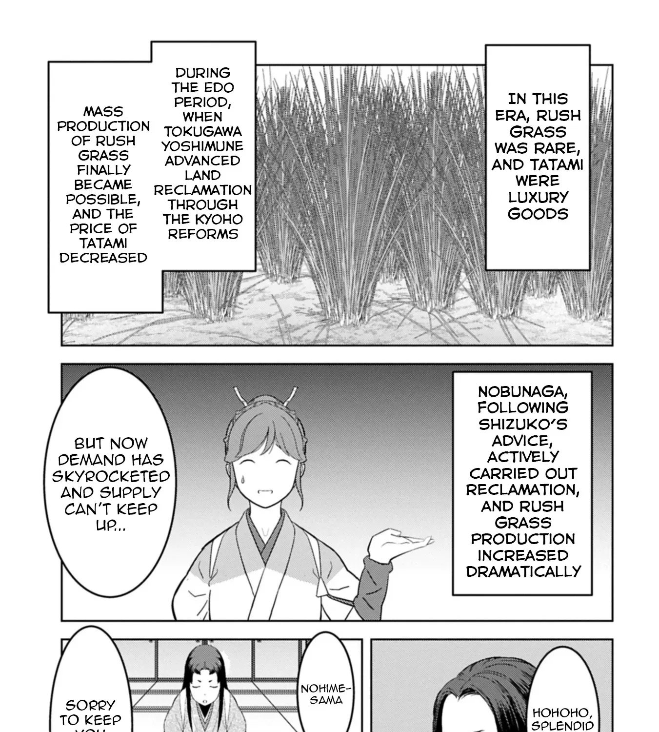 Sengoku Komachi Kuroutan Chapter 91 page 34 - 