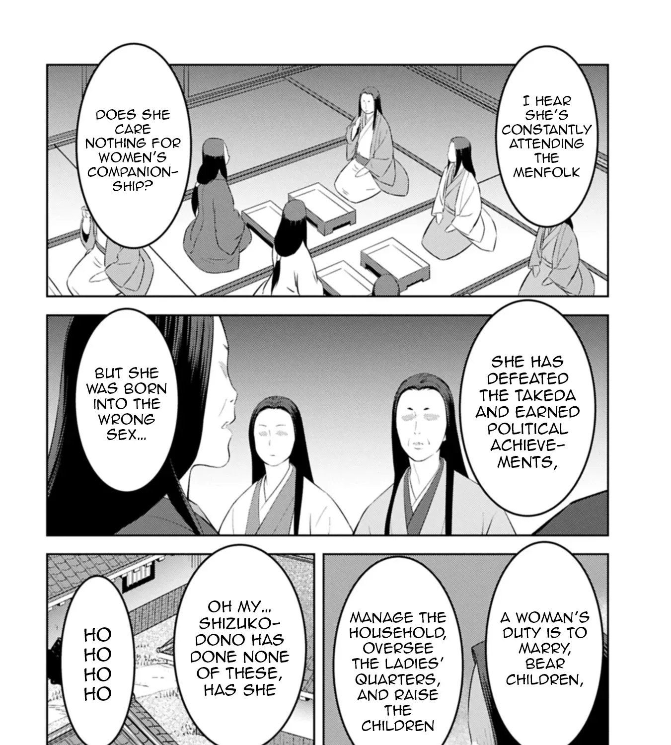 Sengoku Komachi Kuroutan Chapter 93 page 40 - 