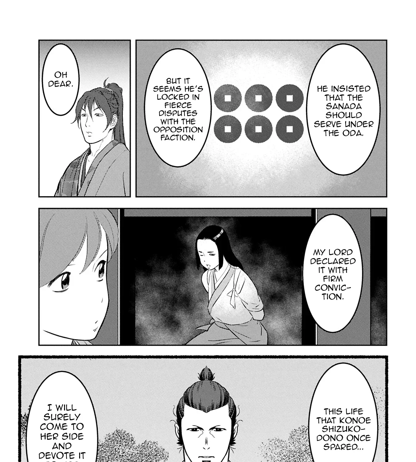 Sengoku Komachi Kuroutan Chapter 94 page 10 - 
